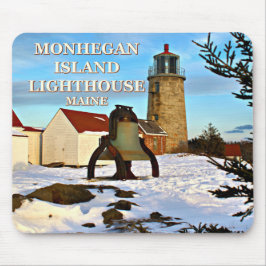 Monhegan Island Lighthouse, Maine Mousepad