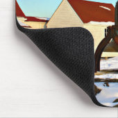 Monhegan Island Lighthouse, Maine Mousepad (Ecke)