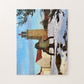 Monhegan Island Lighthouse, Maine Puzzle (Vertikal)
