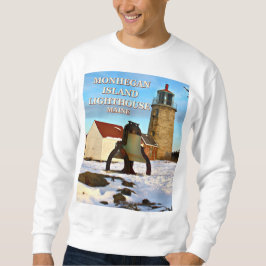 Monhegan Island Lighthouse, Maine Sweatshirt