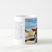 Monhegan Island Lighthouse, Maine Tasse (Mittel)