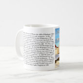 Monhegan Island Lighthouse, Maine Tasse (Vorderseite Links)