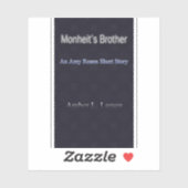 Monheit's Brother Book Cover Sticker (Blatt)