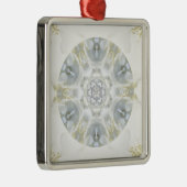 Moni Gardenia Angels Silbernes Ornament (Rechts)