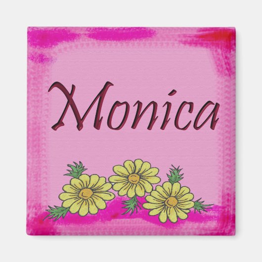 Monica Daisy Magnet (Vorne)