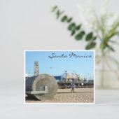 Monica-Pier Postkarte (Stehend Vorderseite)