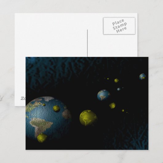 Monica Teigen Design Postkarte (Vorne/Hinten)