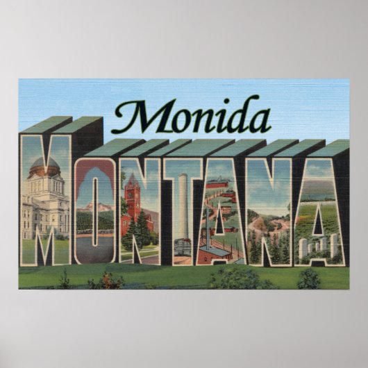 Monida, Montana Poster (Vorne)