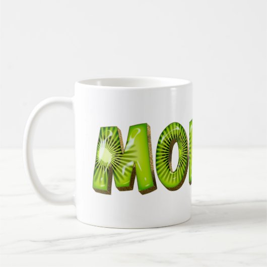 Monika Name Kiwi Style Tasse Teetasse Kaffeetasse (Links)