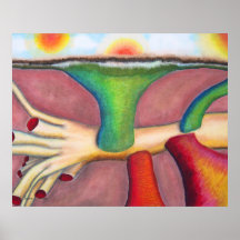 "Monism" Pastel & Oil von A. Louise Peterson