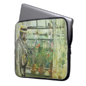 Monisots "Eugene Manet"-Laptop-Ärmel Laptopschutzhülle (Vorderseite Links)