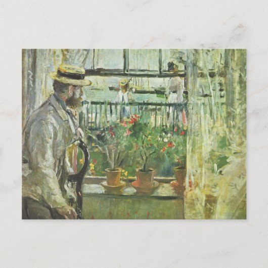 Monisots"Eugene Manet"-Postkarte Postkarte (Vorderseite)