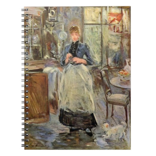 Monisots "The Dining Room"-Notebook Notizblock (Vorderseite)