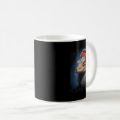 Monitor Lizard Christmas Kaffeetasse (VorderseiteRechts)