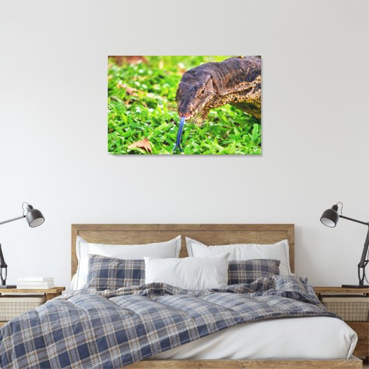 Monitor Lizard Leinwanddruck (Insitu (Schlafzimmer))