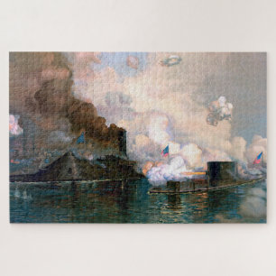 Monitor Merrimac Der erste Kampf zwischen Panzersc Puzzle