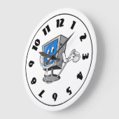 Monitor mit Stethoskopuhr Große Wanduhr (Winkel)