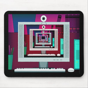Monitor Reflections Mousepad