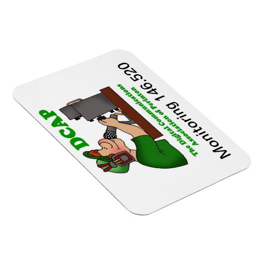 Monitoring 146.520 Premium Flexi Magnet (Rechte Seite)