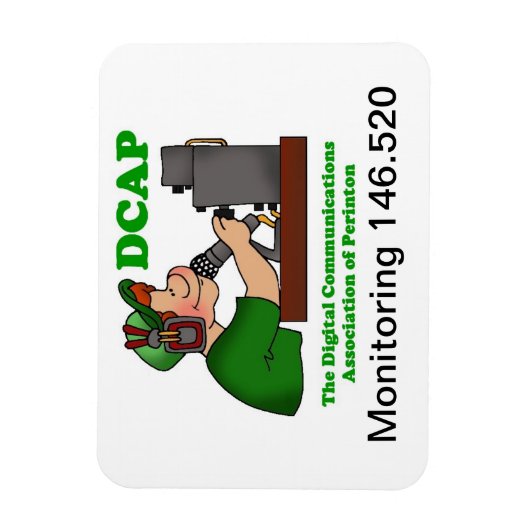 Monitoring 146.520 Premium Flexi Magnet (Vertikal)