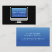 Monitorsteuerkarte Visitenkarte (Vorne/Hinten)