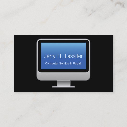 Monitorsteuerkarte Visitenkarte (Vorderseite)