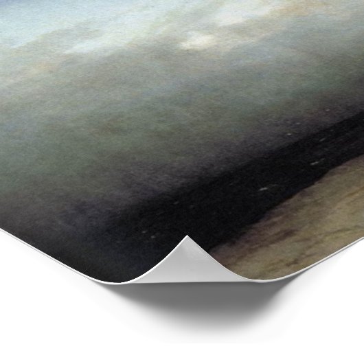 Monk am Meer Poster (Ecke)