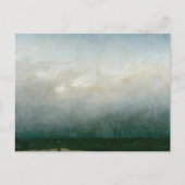 Monk am Meer von Caspar David Friedrich Postkarte (Vorderseite)