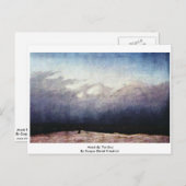 Monk am Meer von Caspar David Friedrich Postkarte (Vorne/Hinten)