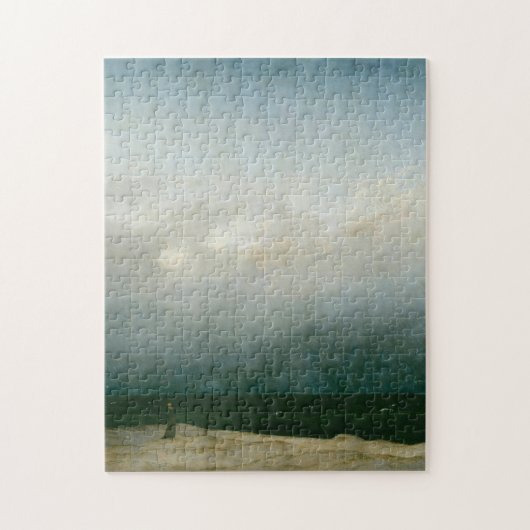 Monk am Meer von Caspar David Friedrich Puzzle (Vertikal)