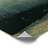 Monk auf See, 1809 Poster (Ecke)