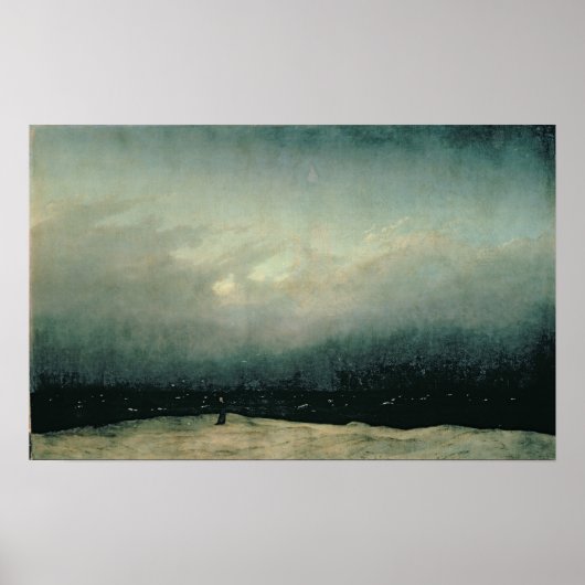 Monk auf See, 1809 Poster (Vorne)