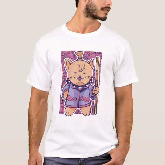 Monk Cat T-Shirt (Vorderseite)