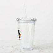 Monk Dice Design Acryltrinkbecher (Links)