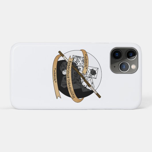 Monk Dice Design Case-Mate iPhone Hülle (Rückseite (Horizontal))