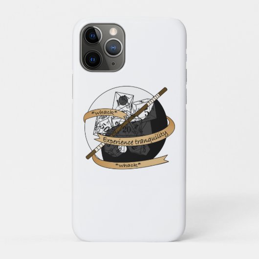 Monk Dice Design Case-Mate iPhone Hülle (Rückseite)