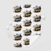 Monk Dice Design Golfhandtuch (Insitu)
