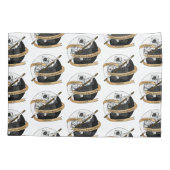 Monk Dice Design Kissenbezug (Rückseite)