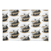 Monk Dice Design Kissenbezug (Vorderseite)