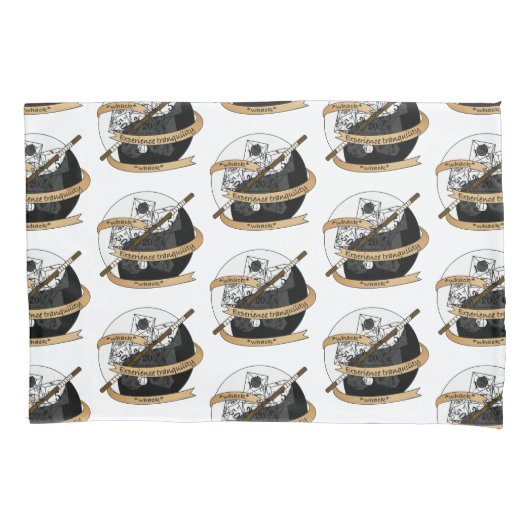 Monk Dice Design Kissenbezug (Vorderseite)