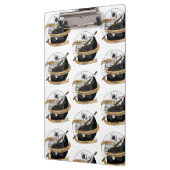 Monk Dice Design Klemmbrett (Links)