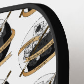 Monk Dice Design Pickleball Schläger (Linke Seite)