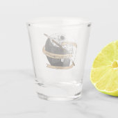 Monk Dice Design Schnapsglas (Rückseite)