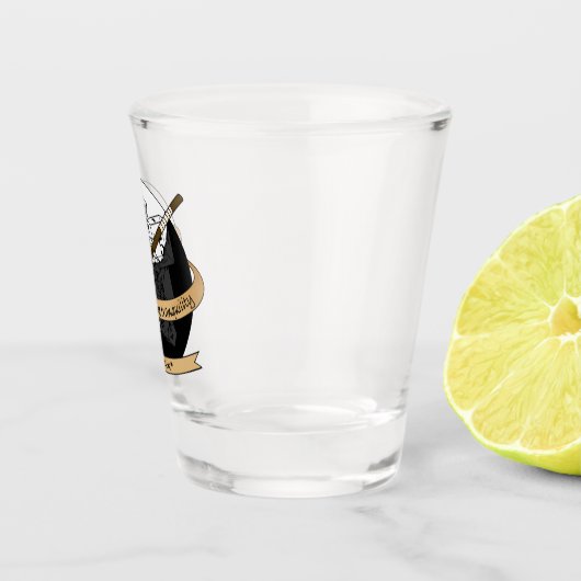 Monk Dice Design Schnapsglas (Rechts)