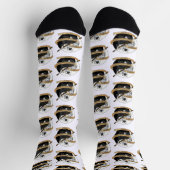 Monk Dice Design Socken (Oben)