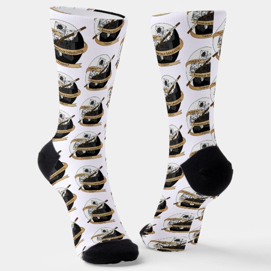 Monk Dice Design Socken (Gewinkelt)