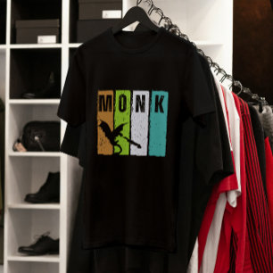 Monk Dungeon Fantasy Role beim Grunge T - Shirt