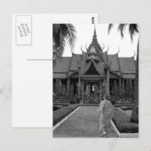 Monk im Museum Postkarte (Vorne/Hinten)