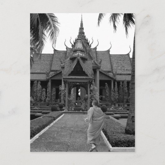 Monk im Museum Postkarte (Vorderseite)