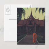 Monk im Museum Postkarte (Vorne/Hinten)